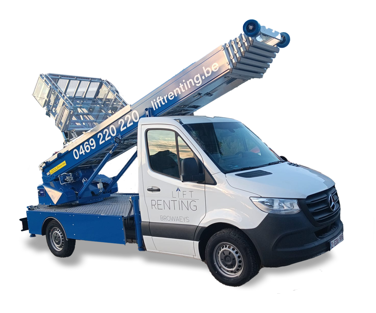 verhuur ladderlift ronse renaix